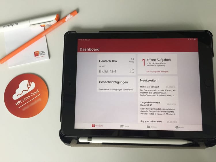 Neue Beta Version der iOS-App: Abgaben mit Anhängen nun möglich
