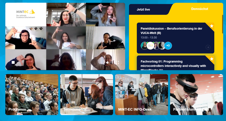 MINT-EC-Digitalforum 2021 „VUCA – meine digitale Zukunft und Ich“